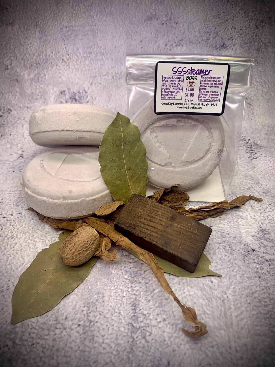 Shower Steamer BOSS 3.5oz $5.00 ST-BO