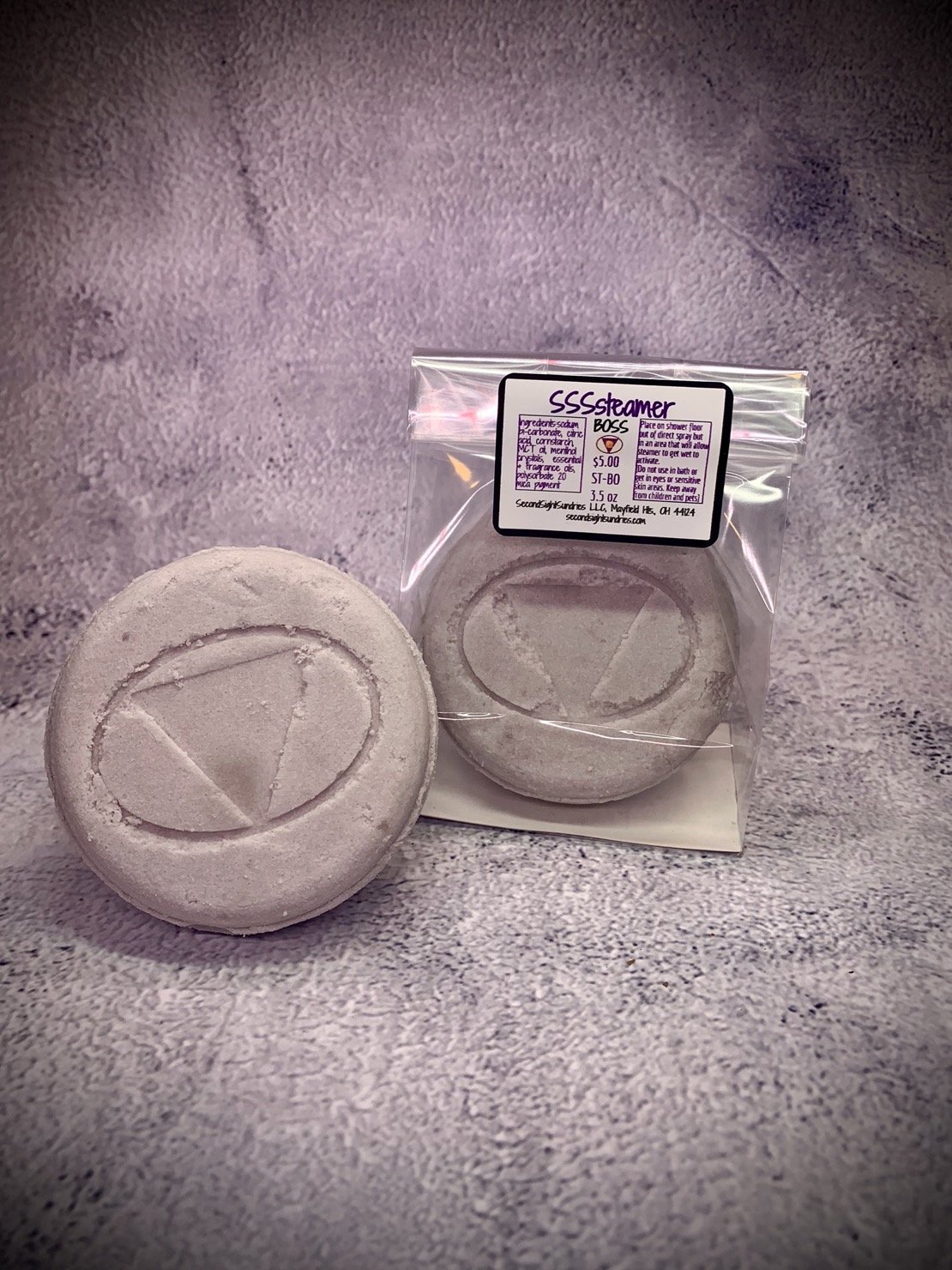 Shower Steamer BOSS 3.5oz $5.00 ST-BO