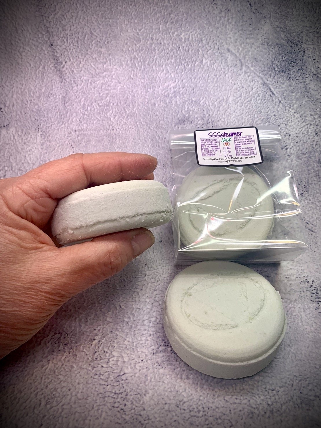 Shower Steamer JACK 3.5oz $5.00 ST-JA