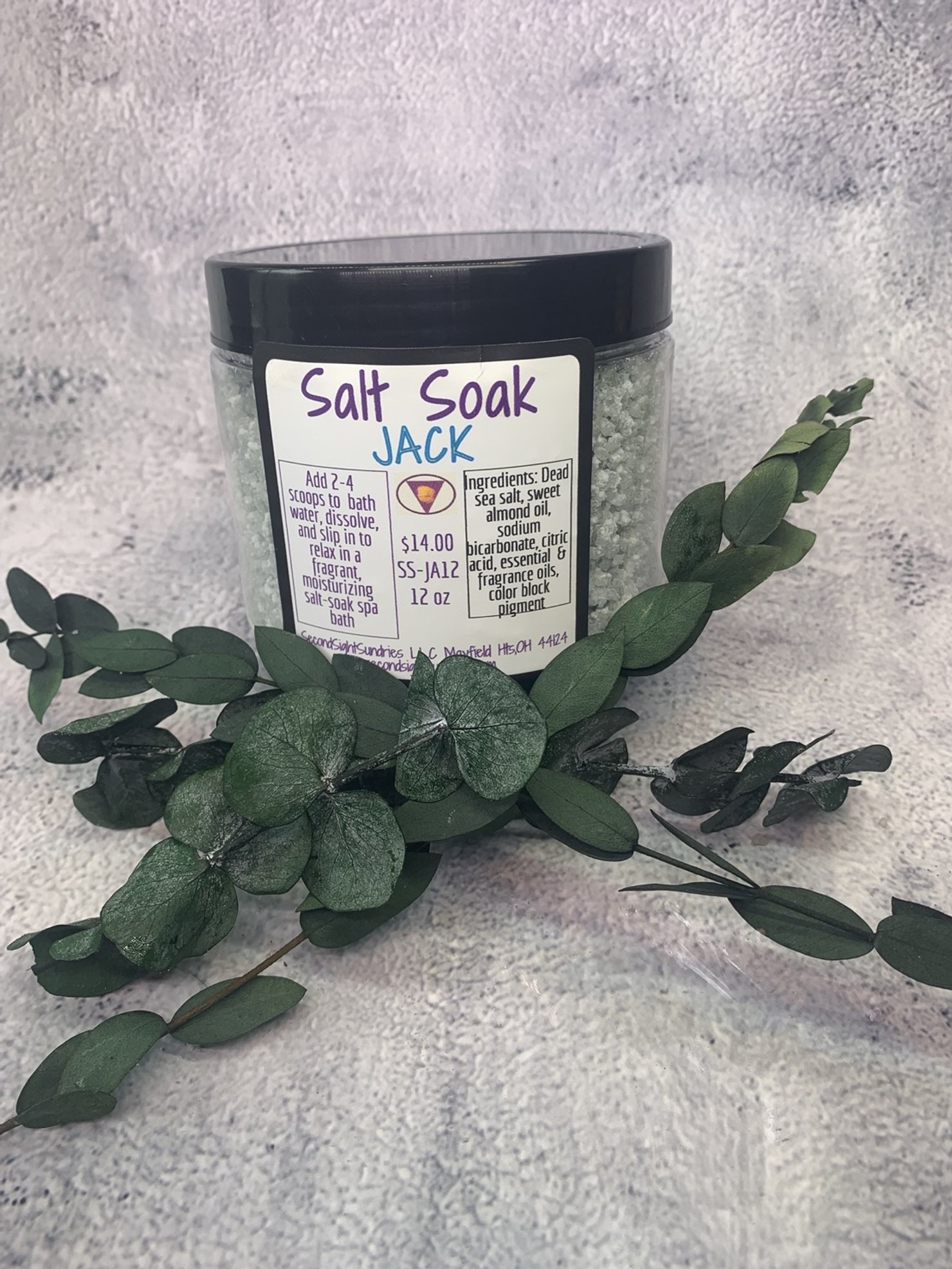 Salt Soak JACK 12oz $14