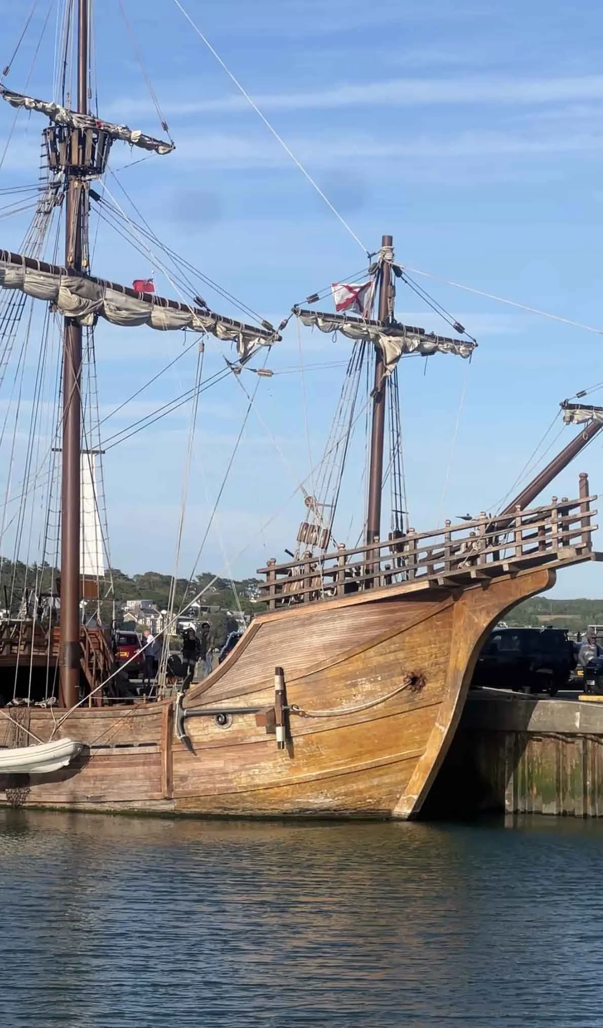 See the Nao Santa Maria in Padstow