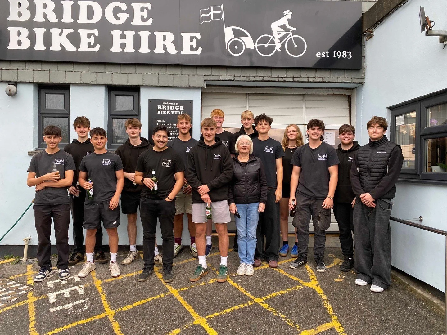 Finally the official end of the 2024 season for the Bridge Bike Hire.  What an absolutely amazing team they have been!
Thank you to everyone, we'll see a few faces back over the winter for training then straight back to it for Easter!
We are open all