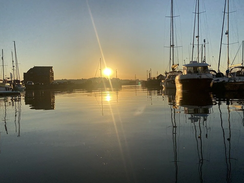 Sunday serenity on the Camel Trail ✨ 
Another breathtaking sunrise to start your week right. Our super comfort bikes make early morning rides a dream - sign up to our loyalty scheme for year-round offers and discounts! 🌅

 www.bridgebikehire.co.uk |