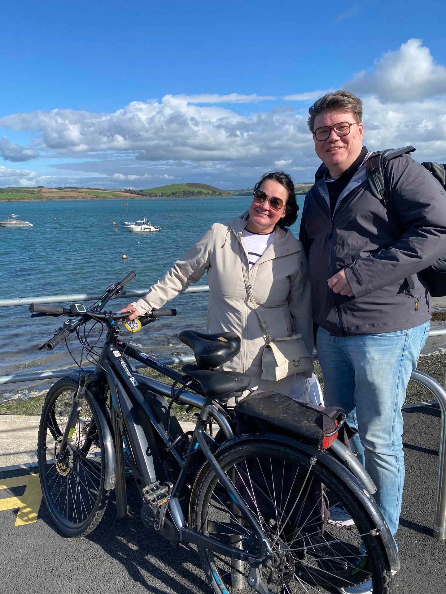 🇳🇴 What a joy to meet this wonderful couple from Norway yesterday! ☀️

They had the most fantastic day exploring Padstow on our electric bikes, soaking up the sunshine and discovering all the beautiful spots along the Camel Trail! 🚴&zwj;♂️⚡️ When 