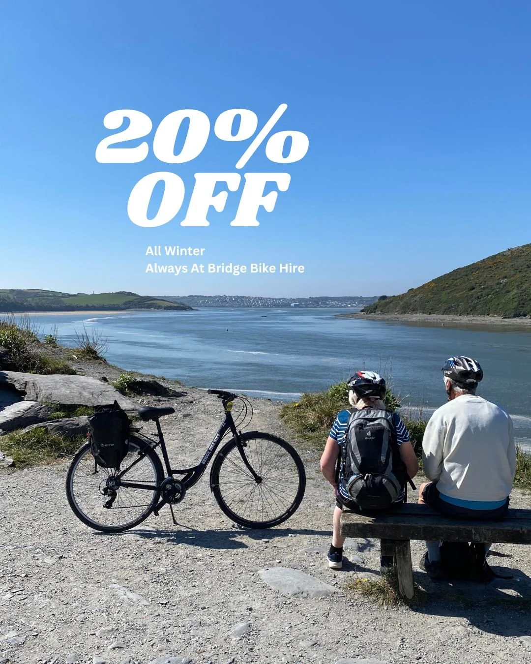 Sometimes the best adventures are the quiet ones ❤️🚴&zwj;♂️ Just two people, two bikes, and the beautiful Camel Trail stretching ahead.
Our super comfort bikes are perfect for leisurely rides where you can simply relax and watch the world go by toge