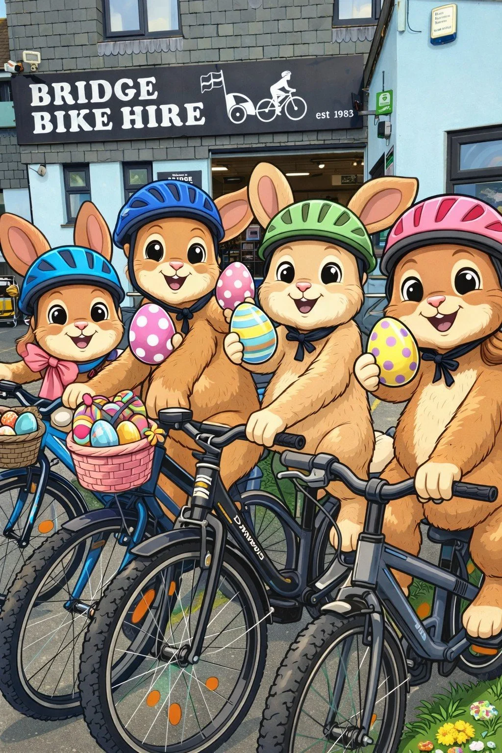 An Easter egg hunt is great&hellip; but have you tried cycling to Padstow and back first? 🐰🚲
The trail is in brilliant condition and the kids absolutely love it, and there might be an Easter bunny ready to congratulate the little ones on their retu