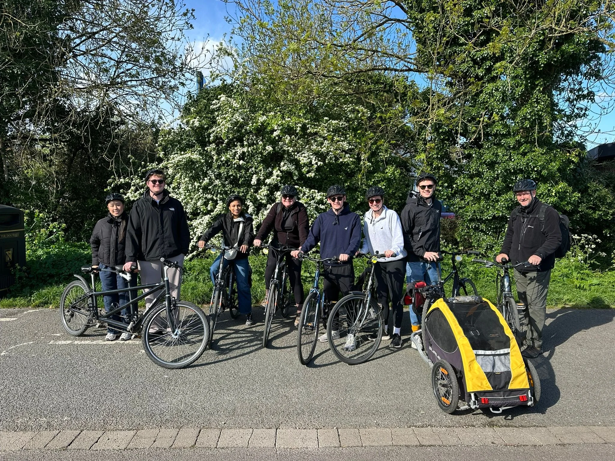 This gorgeous family set off from us earlier this week &mdash; grandparents, parents, little ones &mdash; and honestly, it's exactly what the Camel Trail is all about. No rush, no screens, just fresh air and good company.

Whether it's three generati