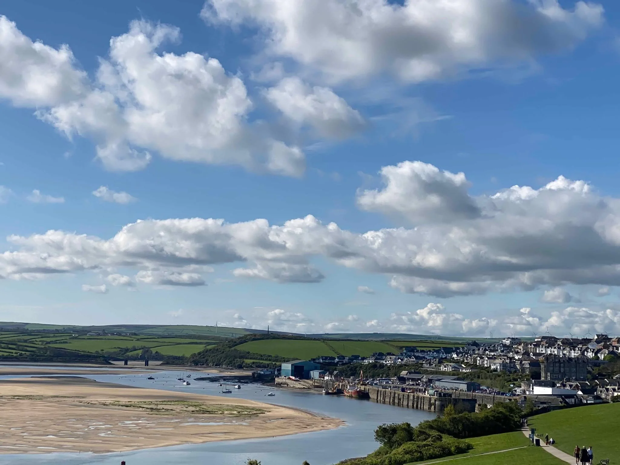 Padstow on a clear May day - Can you beat it?

The harbour's looking stunning, and with the trail quieter than peak summer, you've got more chance to just... take it all in. Ride at your own pace, stop when something catches your eye, and end up here