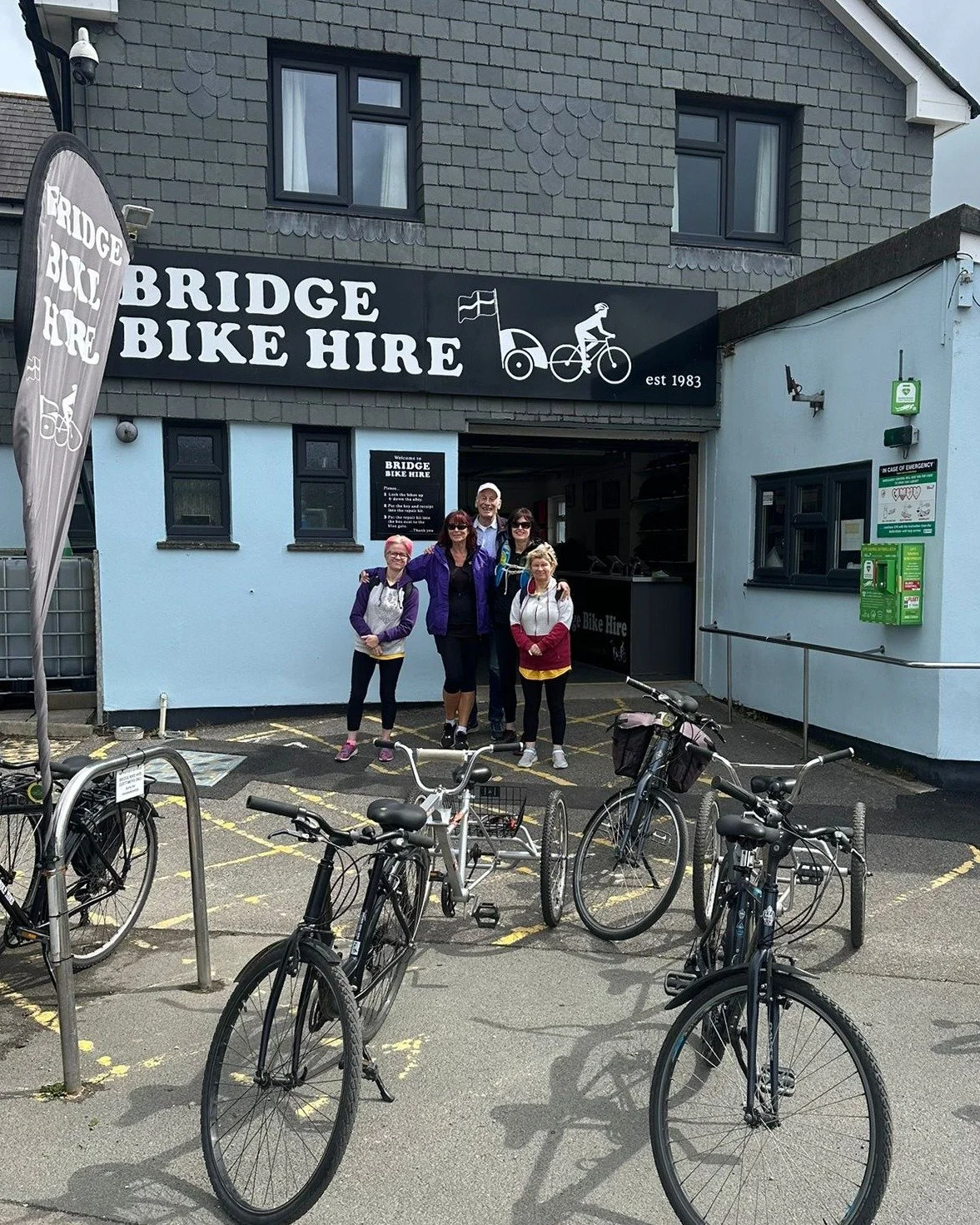 Another fantastic day done! ❤️ 
We love seeing groups head back to us with those massive smiles - that's what it's all about. 
The Camel Trail delivers every single time. 
Ready to make your own  memories? We've got bikes for everyone! 
📞 01208 8130
