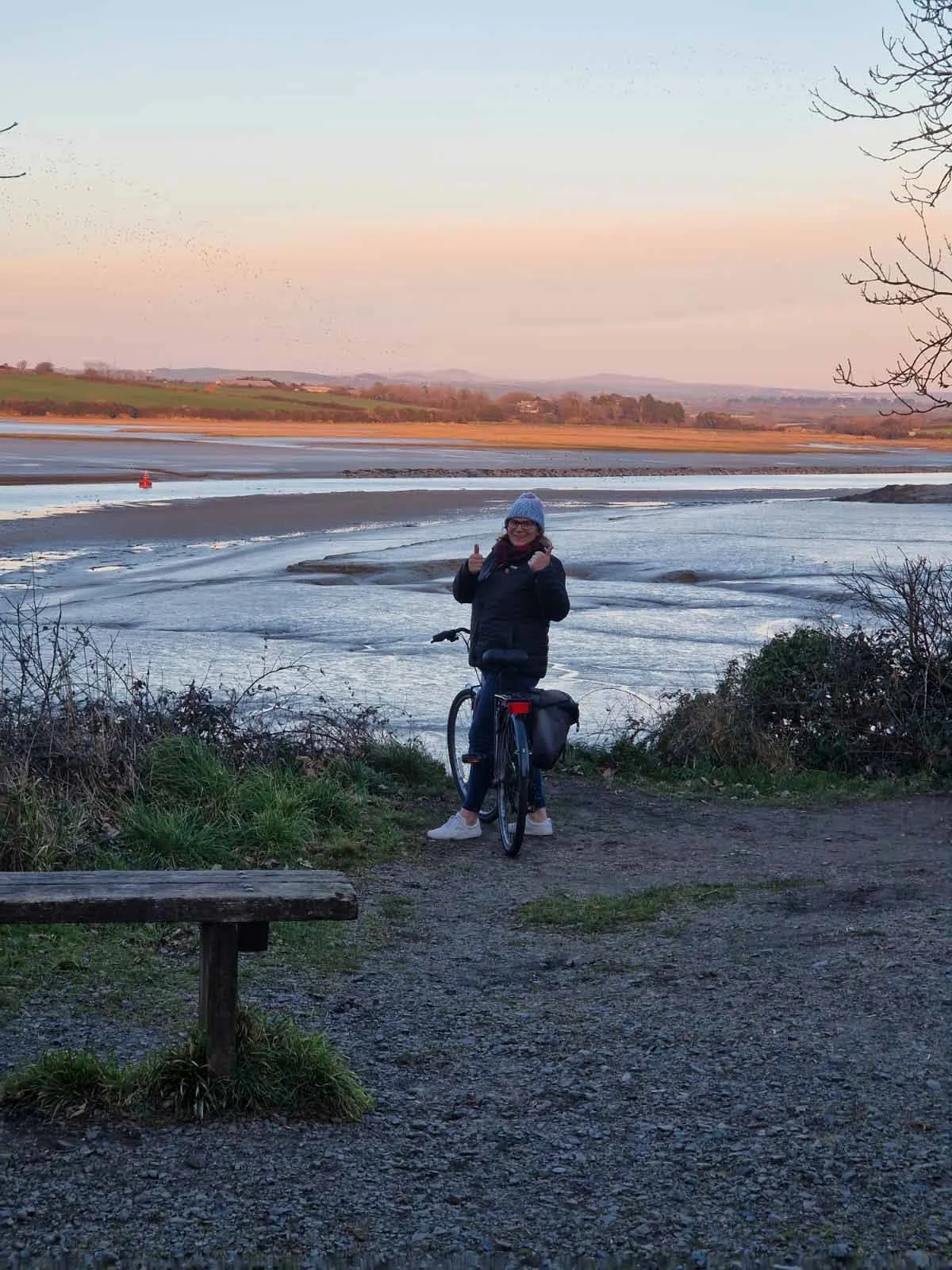 Evening bike rides on the Camel Trail