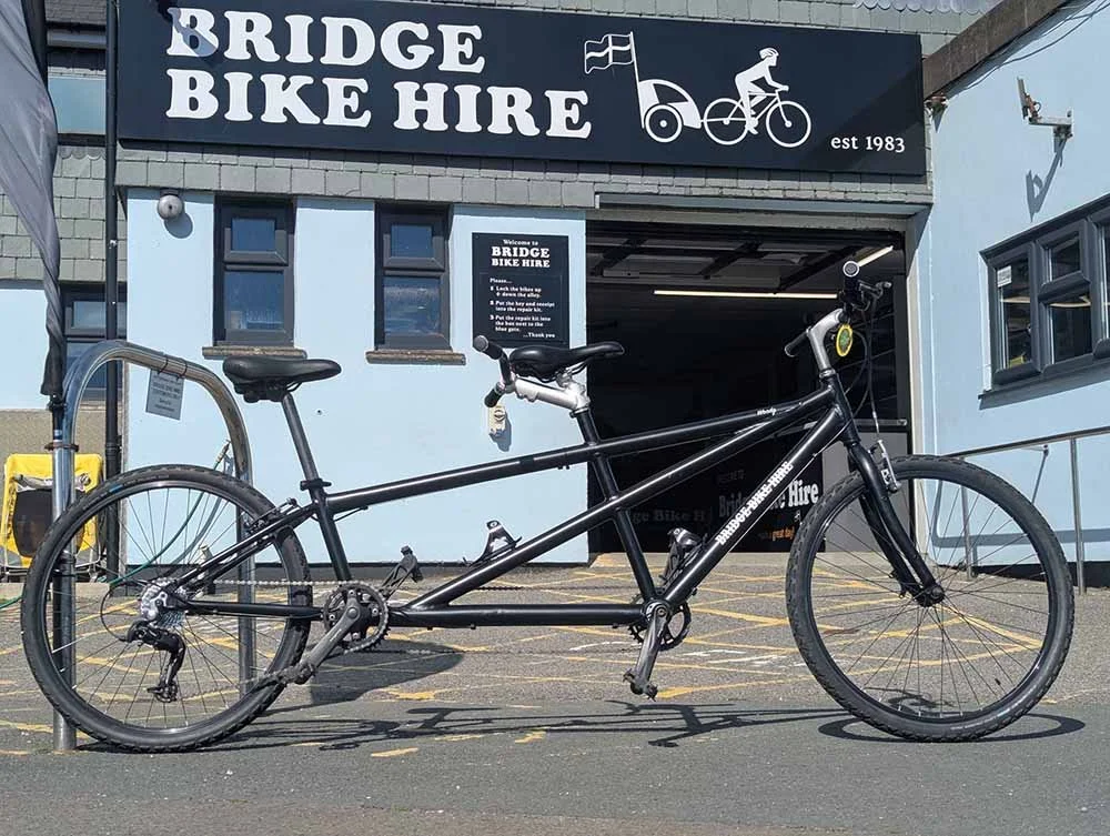 New Eco Tandem on the Camel Trail
