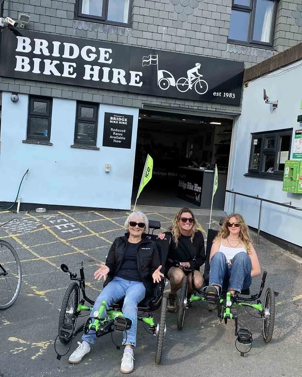 ice trikes at bridge bike hire august 2025.jpg