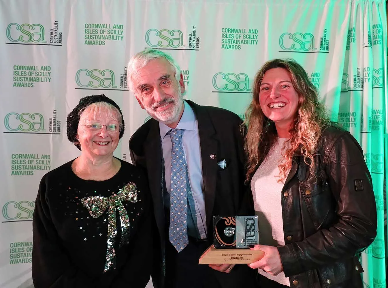 We Won Highly Commended at the Cornwall Sustainability Awards!