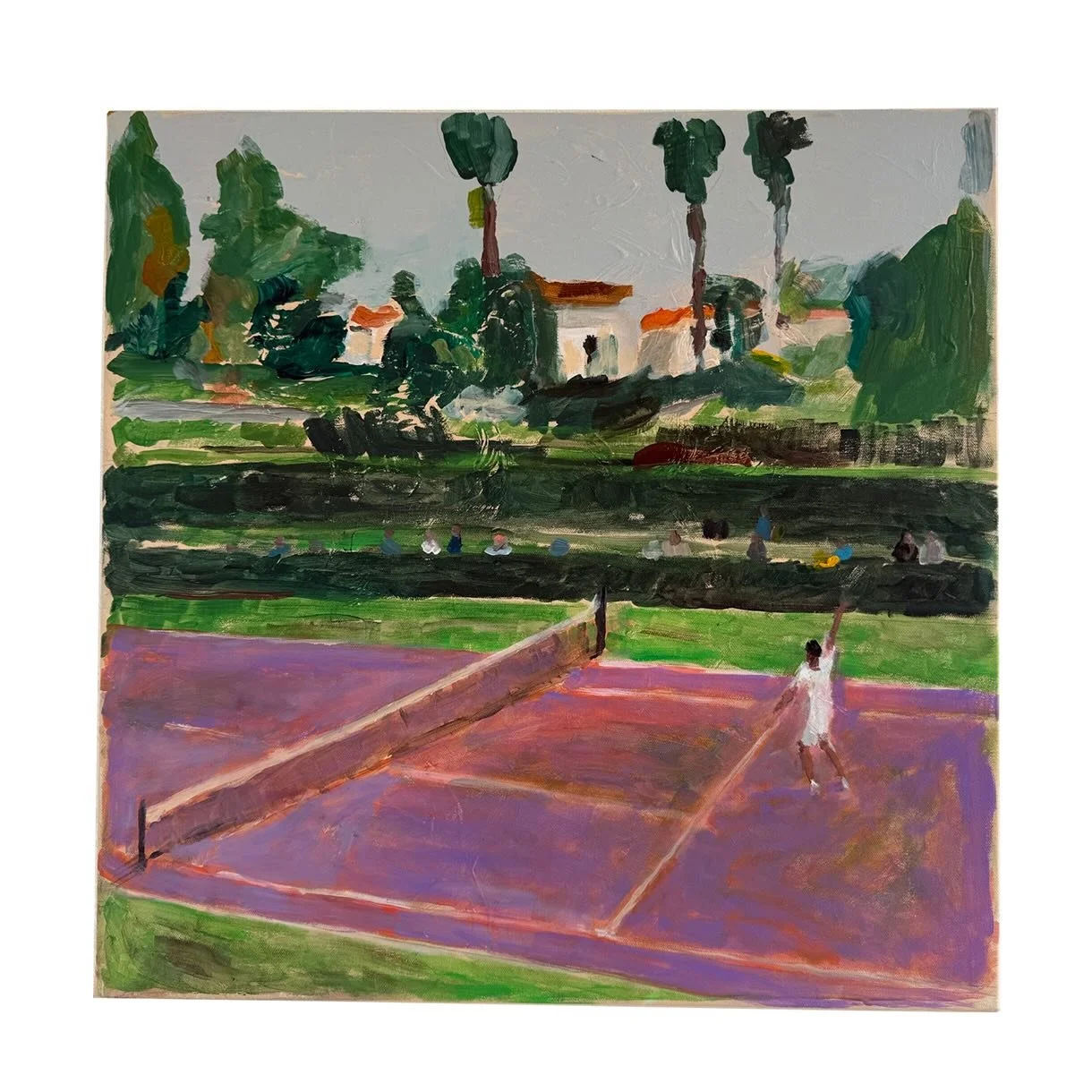 The Garden by @rizsember is now available through @halfofvenus gallery. Check the link in bio or send a DM for inquiries. Kevin Reismann (b. 1992) is a self-taught artist based in Cologne.&nbsp;Guided by intuition and curiosity, he developed his pain