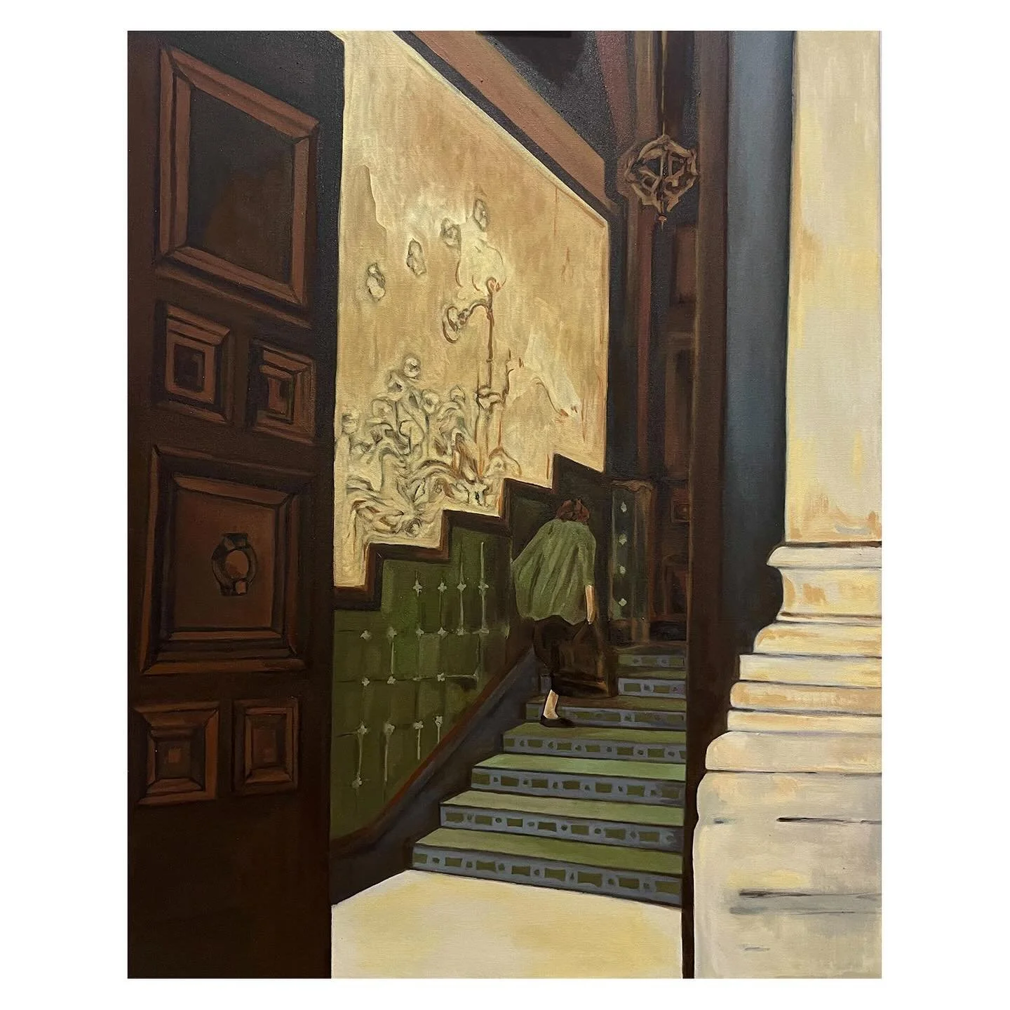 Years by @essie_jn_ is now available through @halfofvenus gallery. DM to inquire or tap the link in bio. Essie J.N. (Eszter J&uacute;lia Nagy) is a multidisciplinary artist, born in Budapest (1993), where she currently lives and works. She creates oi