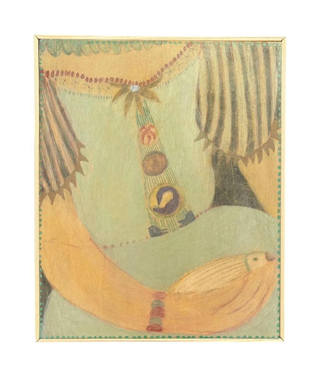 Pearls by @artsophyaa is available now through @halfofvenus gallery, dm or link in bio. Sopho Mamaladze (b. 2001, Tbilisi) is a Georgian visual artist exploring identity, transformation, and memory. She began her BFA at Tbilisi State Art Academy in 2