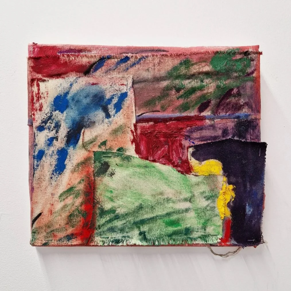 Lunchtime bench by @jarviswoodman now available via @halfofvenus gallery, link in bio or dm. Jarvis Woodman (b. Bristol, 1995). A graduate of MLitt Fine Art Practice Glasgow School of Art 22 and BA Illustration Animation Kingston School of Art 20. Ja