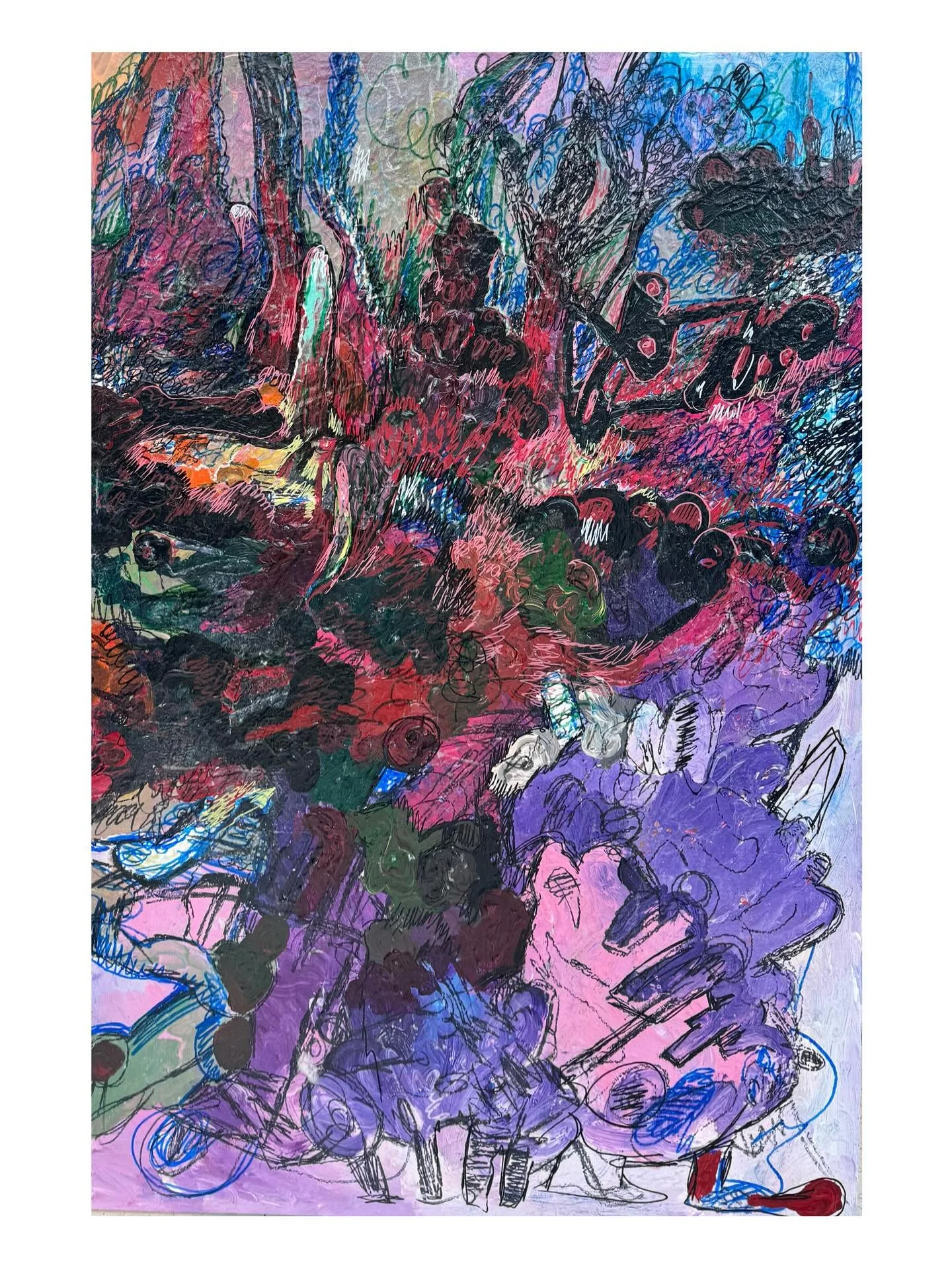 The Magical city of Hakone-hell By @natashalopatnikova.art is available on @halfofvenus. Link in bio or DM. Natasha Lopatnikova is a contemporary artist, industrial designer, and art historian who lives and works in Slovenia. She holds a Master&rsquo