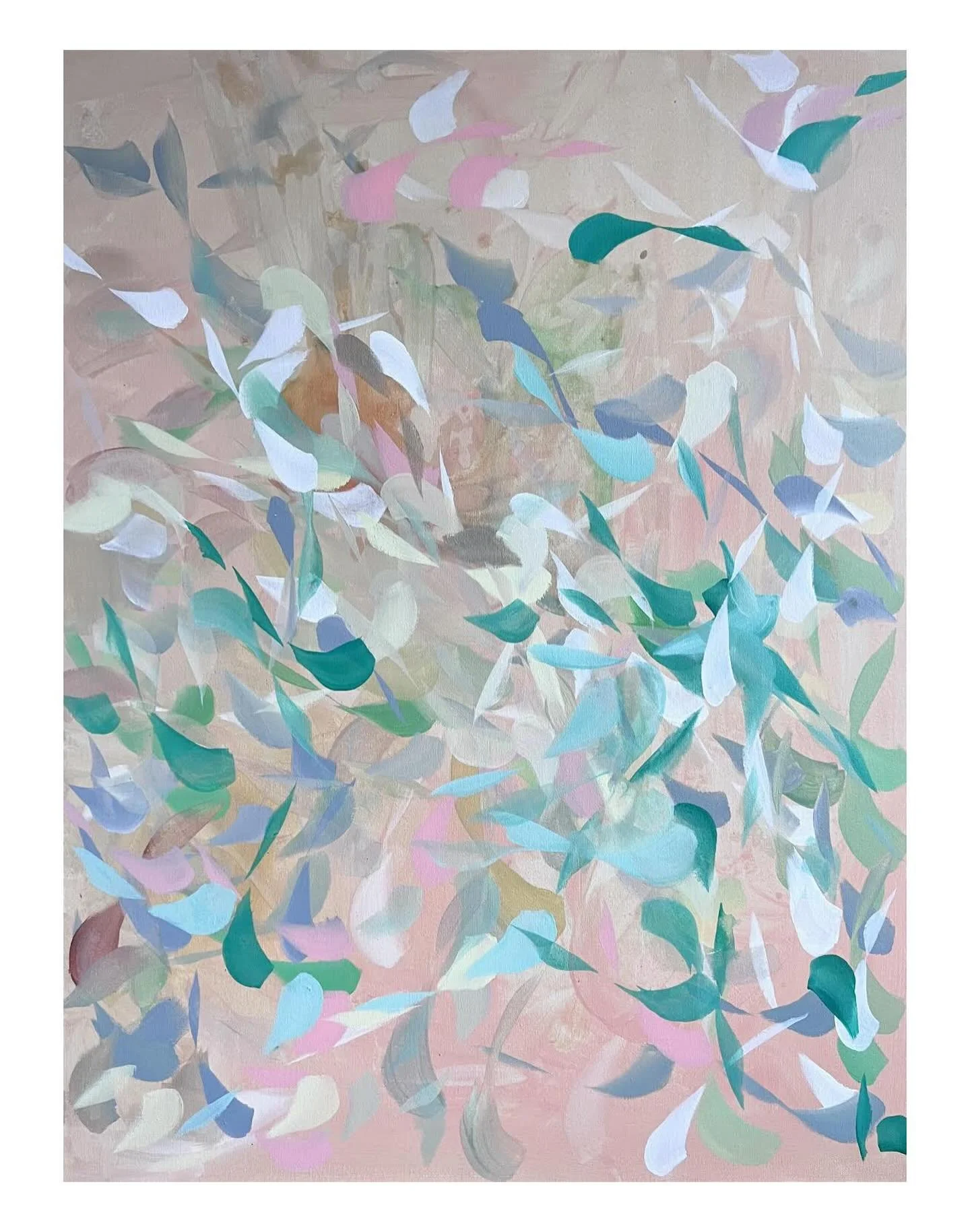 Pumpkin Spice 1 by @artbymegan is available via @halfofvenus. Link in bio or DM. Megan Elizabeth is an artist currently living and working in London, UK. Her works are inspired by fleeting moments in nature: water falling, leaves swirling in the bree