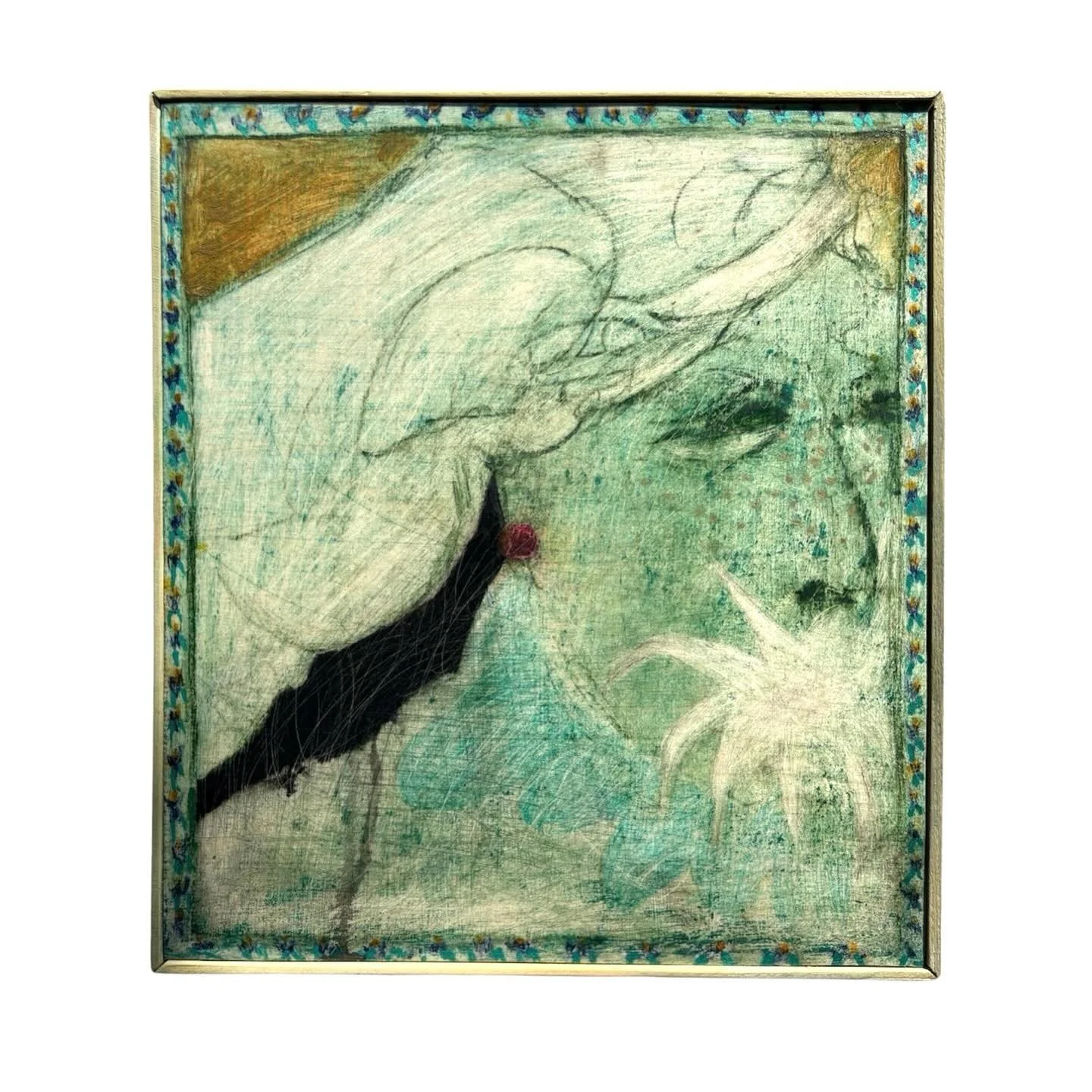 Her by @artsophyaa is available now through @halfofvenus gallery, dm or link in bio. Sopho Mamaladze (b. 2001, Tbilisi) is a Georgian visual artist exploring identity, transformation, and memory. She began her BFA at Tbilisi State Art Academy in 2019