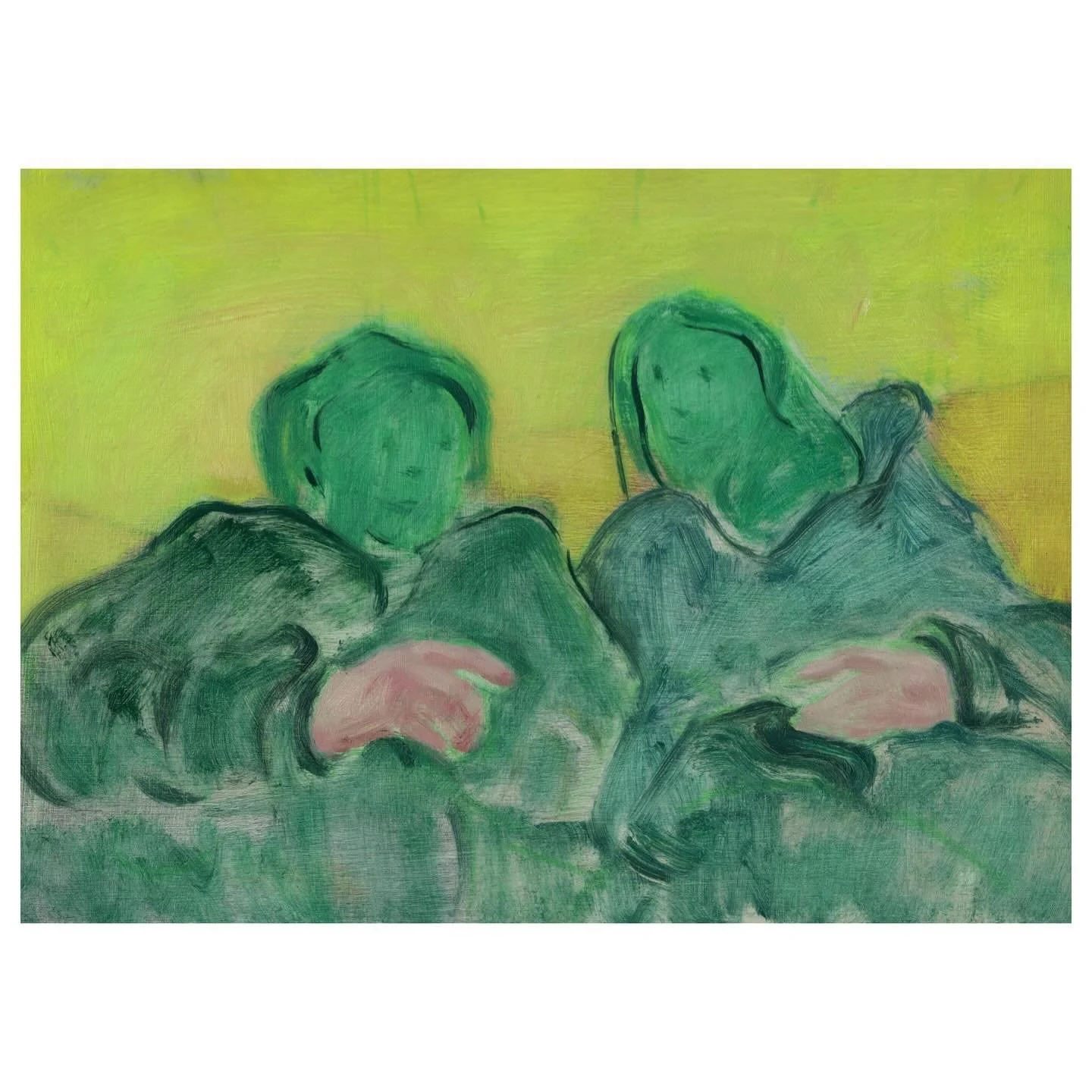 Hands of Wisdom by @katebelvedere can be acquired through @halfofvenus. Link in bio or DM. &laquo;&nbsp;I am an oil painter living in regional Australia.&nbsp;The process really is about patience. Meditation. Not trying to prove anything. Not trying 