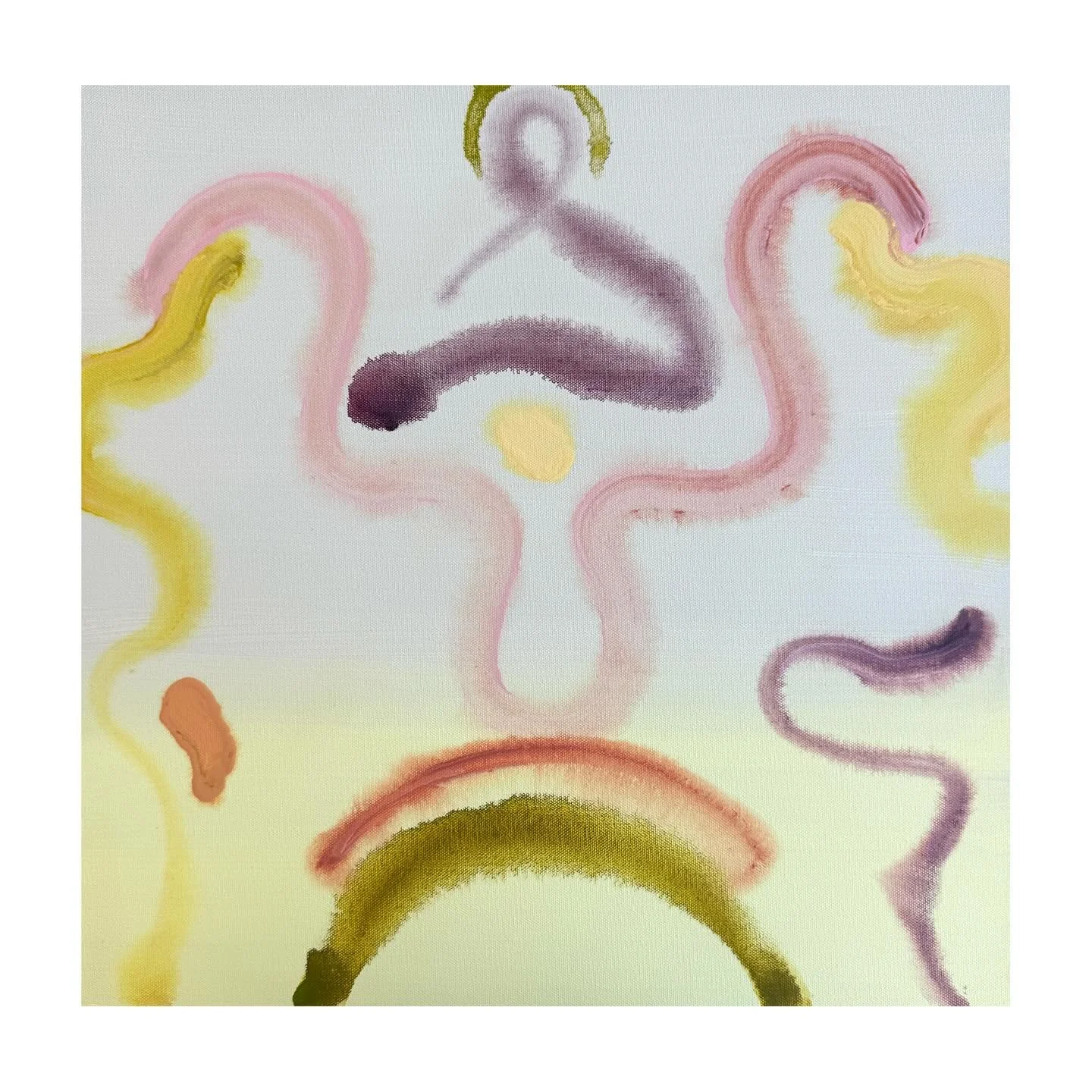 Soft Touch by @daria.borisova_art is available via @halfofvenus gallery. Link in bio or DM to enquire. 
Daria is an artist based in New York City. She holds a degree in Art and Design from the Moscow Art Institute of 1905. Her artistic vision is shap