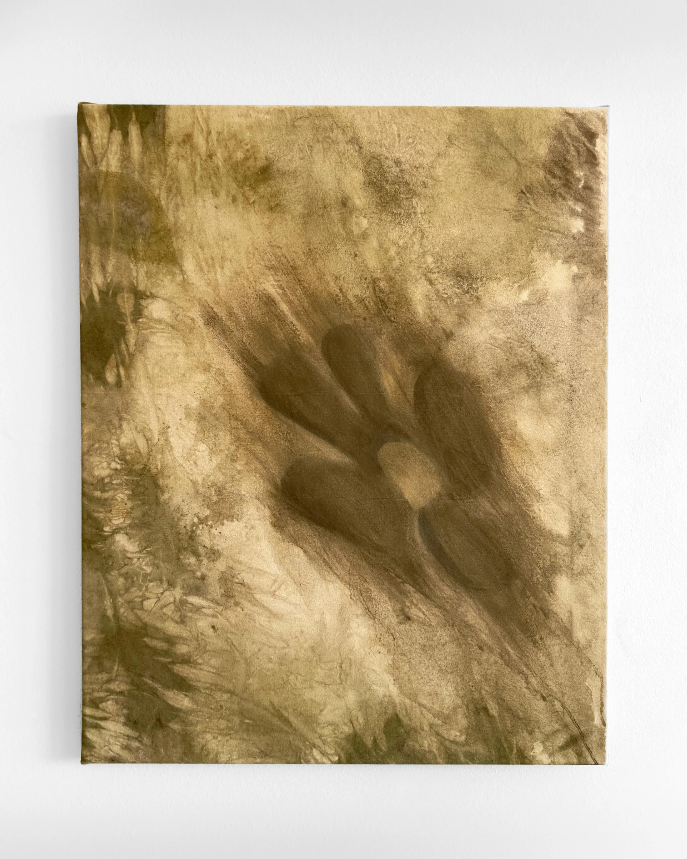The Shape Of Remembering; Plant dye and rock pigment powder on raw canvas by @constanza.marquezl is featured now on @halfofvenus, link in bio or dm. Constanza Marquez (born in Argentina, 1990) is a multidisciplinary artist and designer living and wor