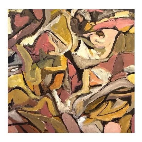 Melding VII by @livia__studio is available via @halfofvenus gallery, link in bio or dm. Livia Westcott-Lahar (b. 1993, United States) is a Massachusetts-based painter. Driven by the complex emotions of personal loss and grief, my work is an abstract 
