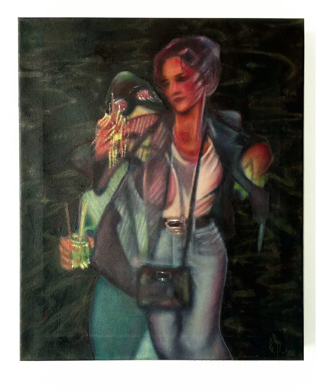 The Current, oil on canvas by @emma.moehlenkamp is featured now on @halfofvenus and @thesuperarts. Dm or link in bio for enquiries. 
The Current
&euro;950
50 x 60 x 4.5 cm
Oil on canvas
.
.
.
.
.
.
#figurativepainting #oiloncanvas #figurativepainter