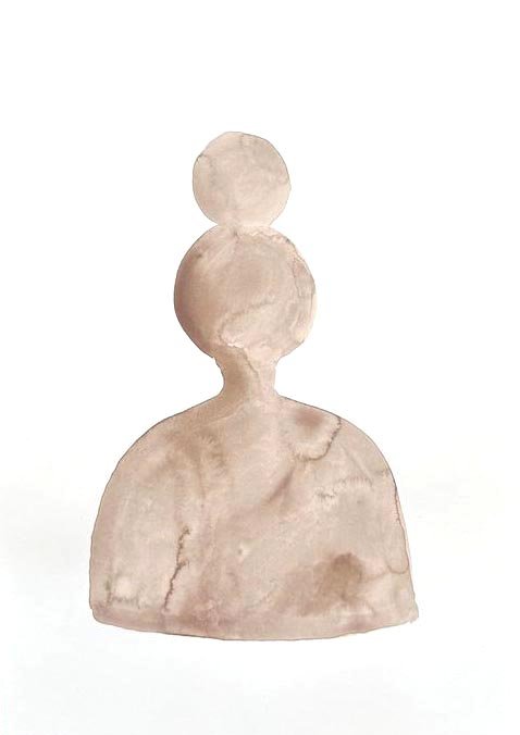 Brown figure