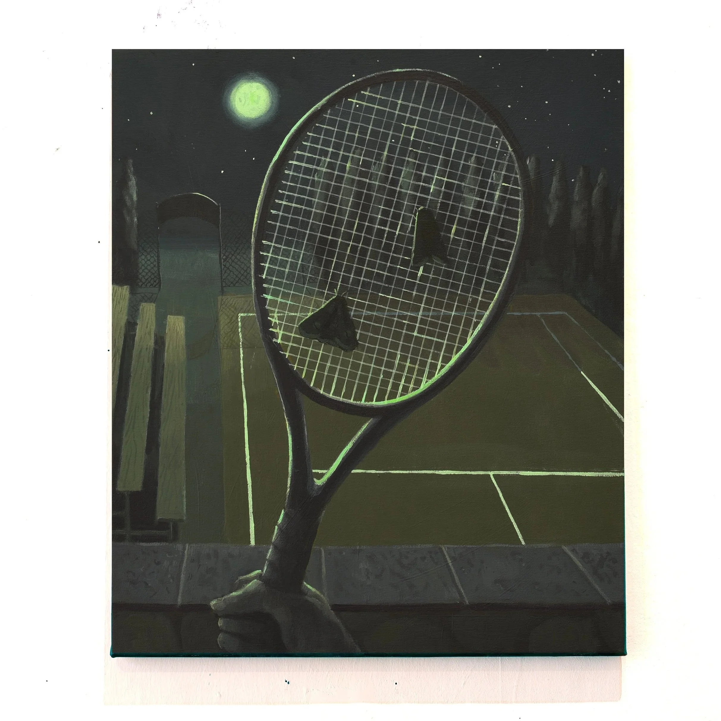 Nighttime at Curiel tennis club