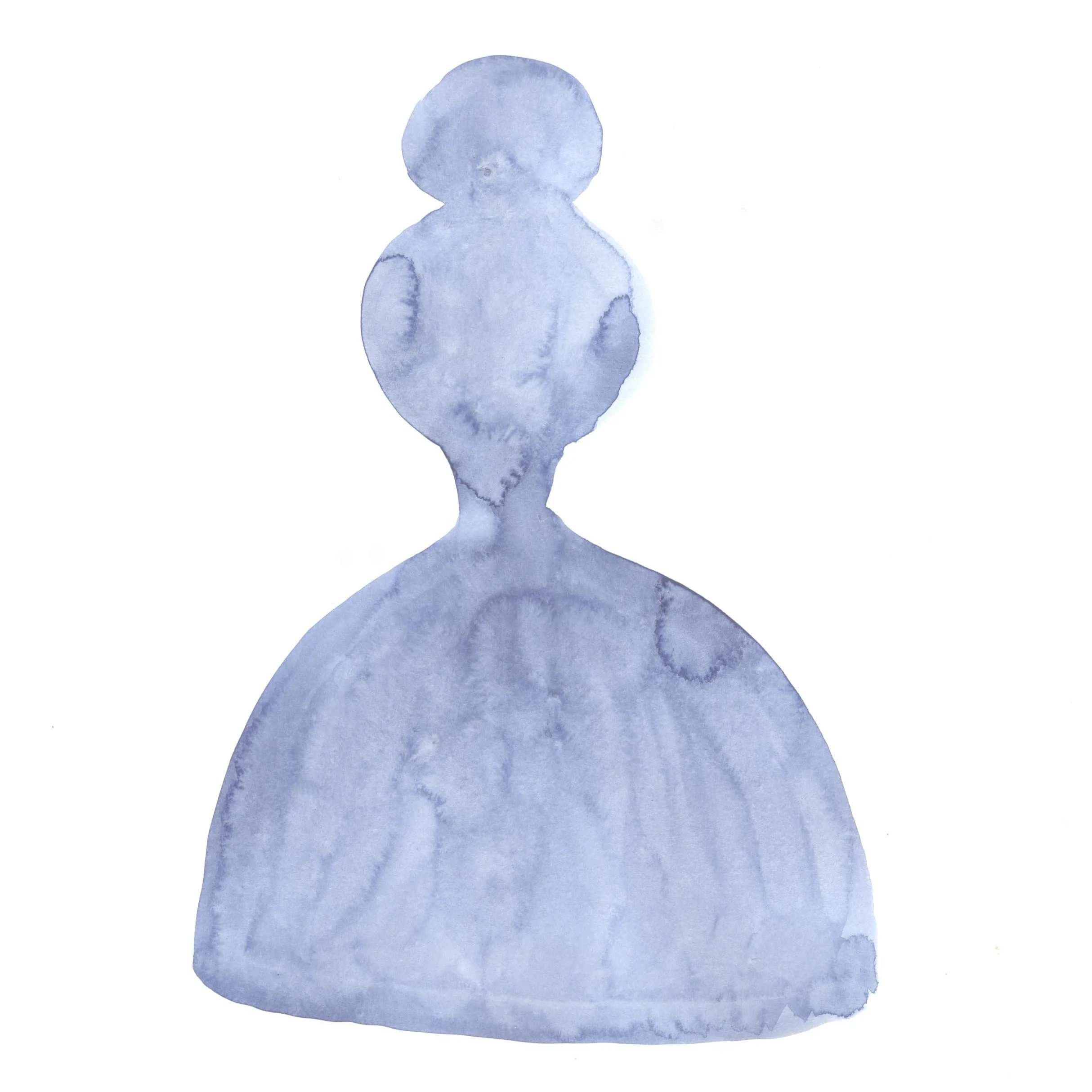 Blue figure