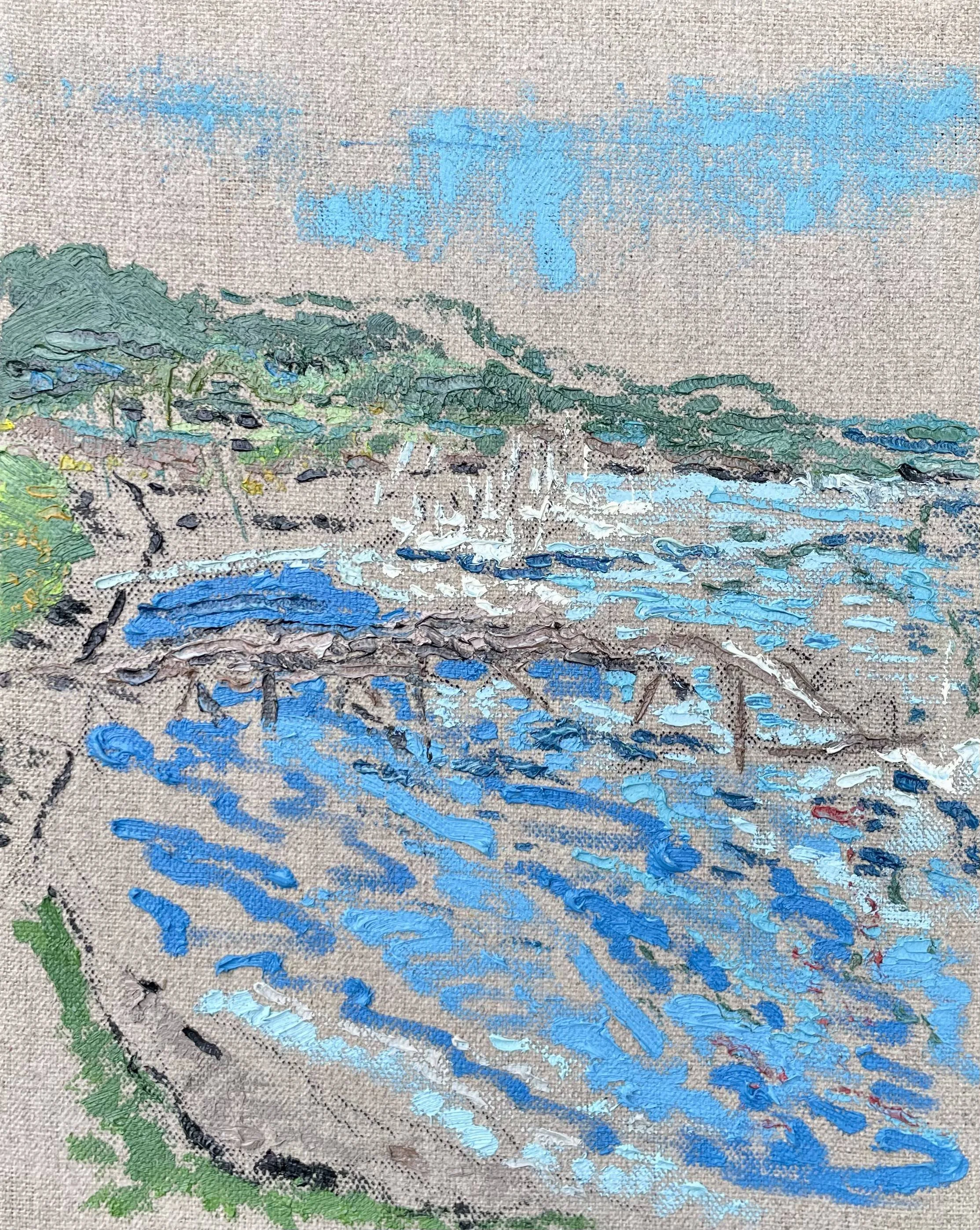 Sailboats at Deer Harbor, July