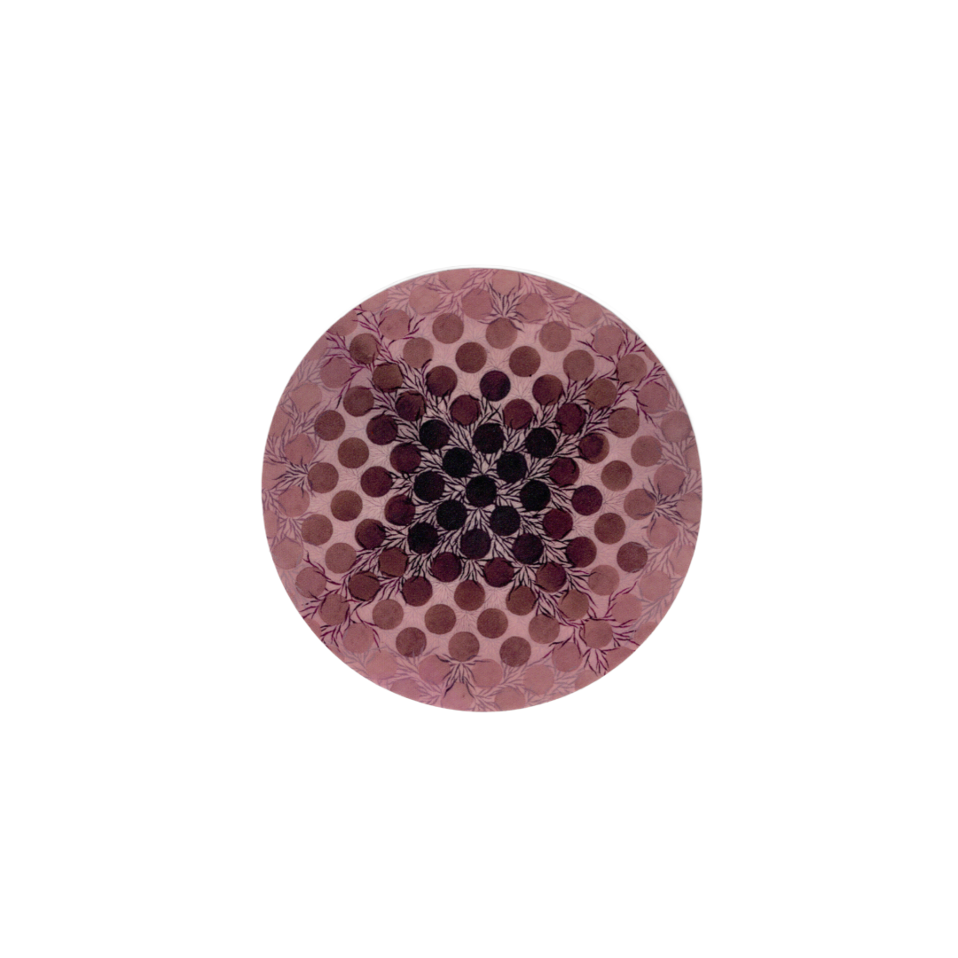 Blushing Again - Circle Sticker