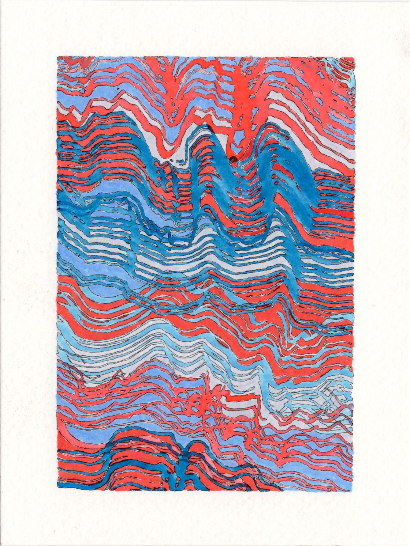 PIXEL - Inktober Original 4.5x6''