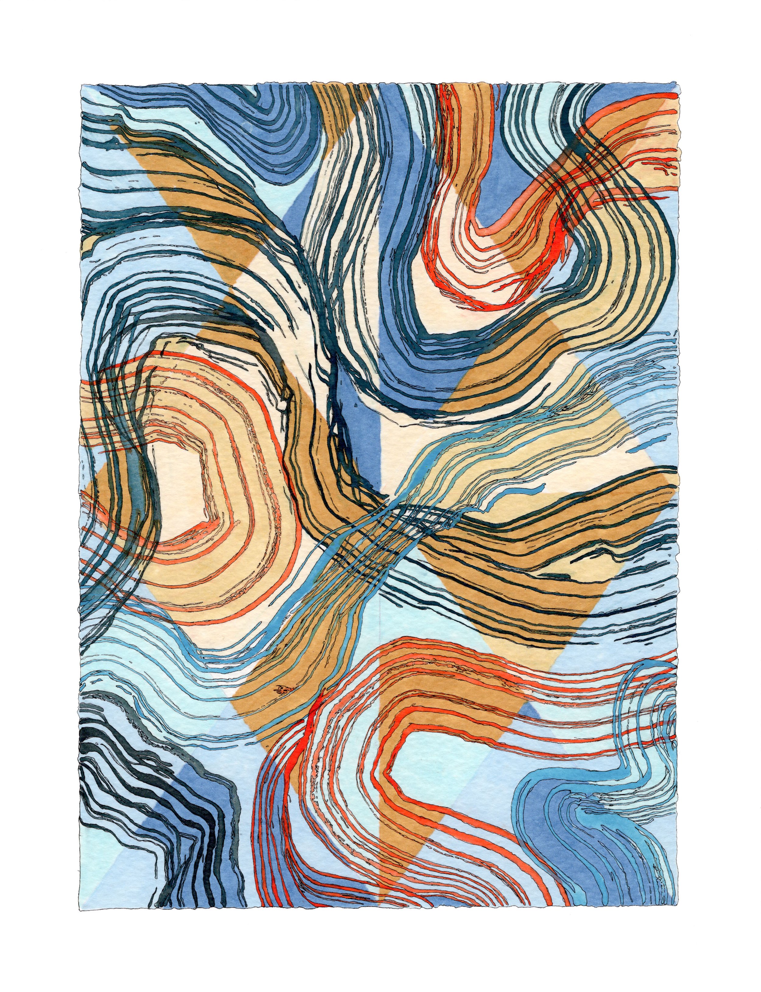 Morning Commute - Art Print 8.5x11''
