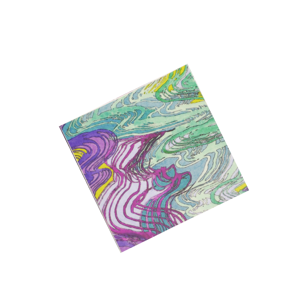 Sparkle - Square Sticker