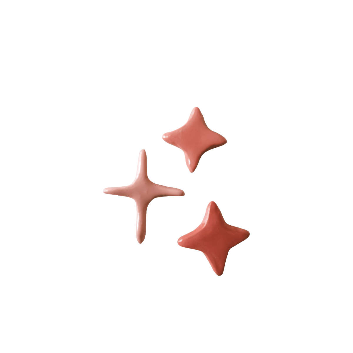 Pink Star - Fridge Magnets