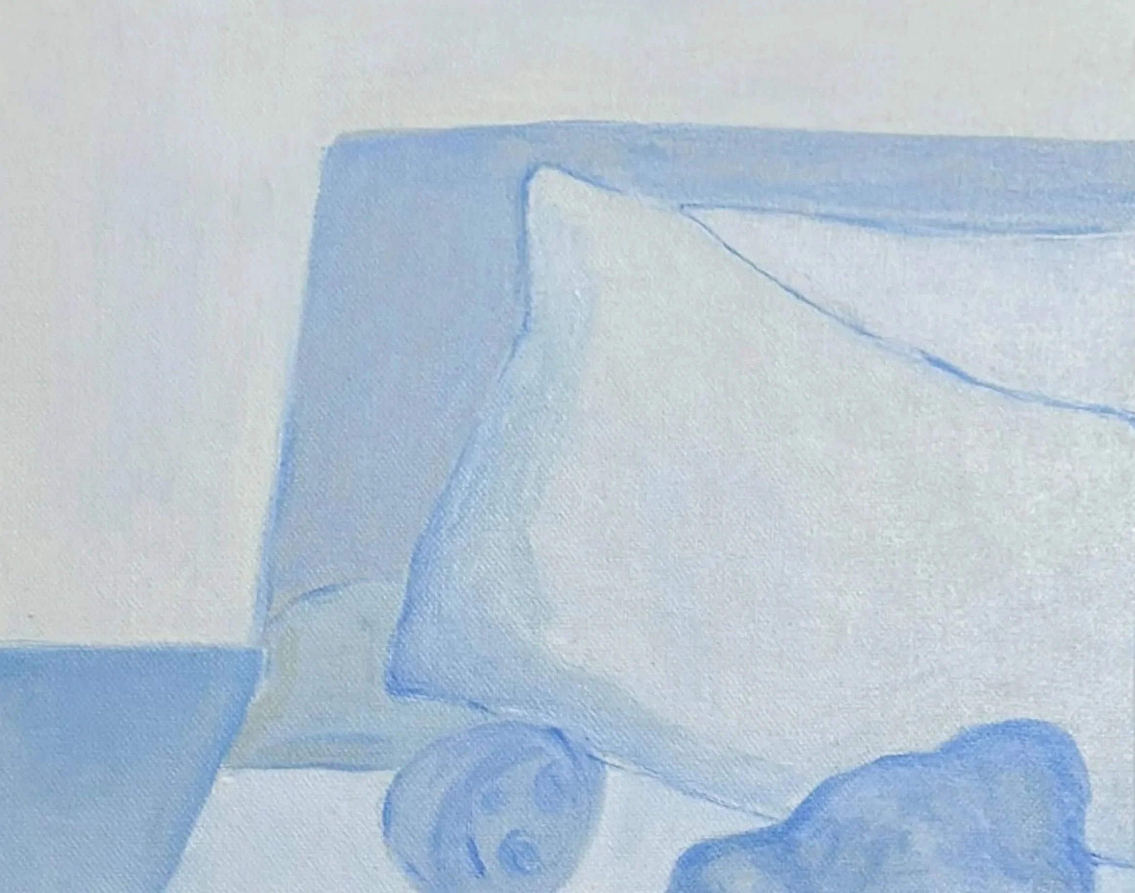 Morning light (2025), 20 x 25 cm, acrylic on canvas