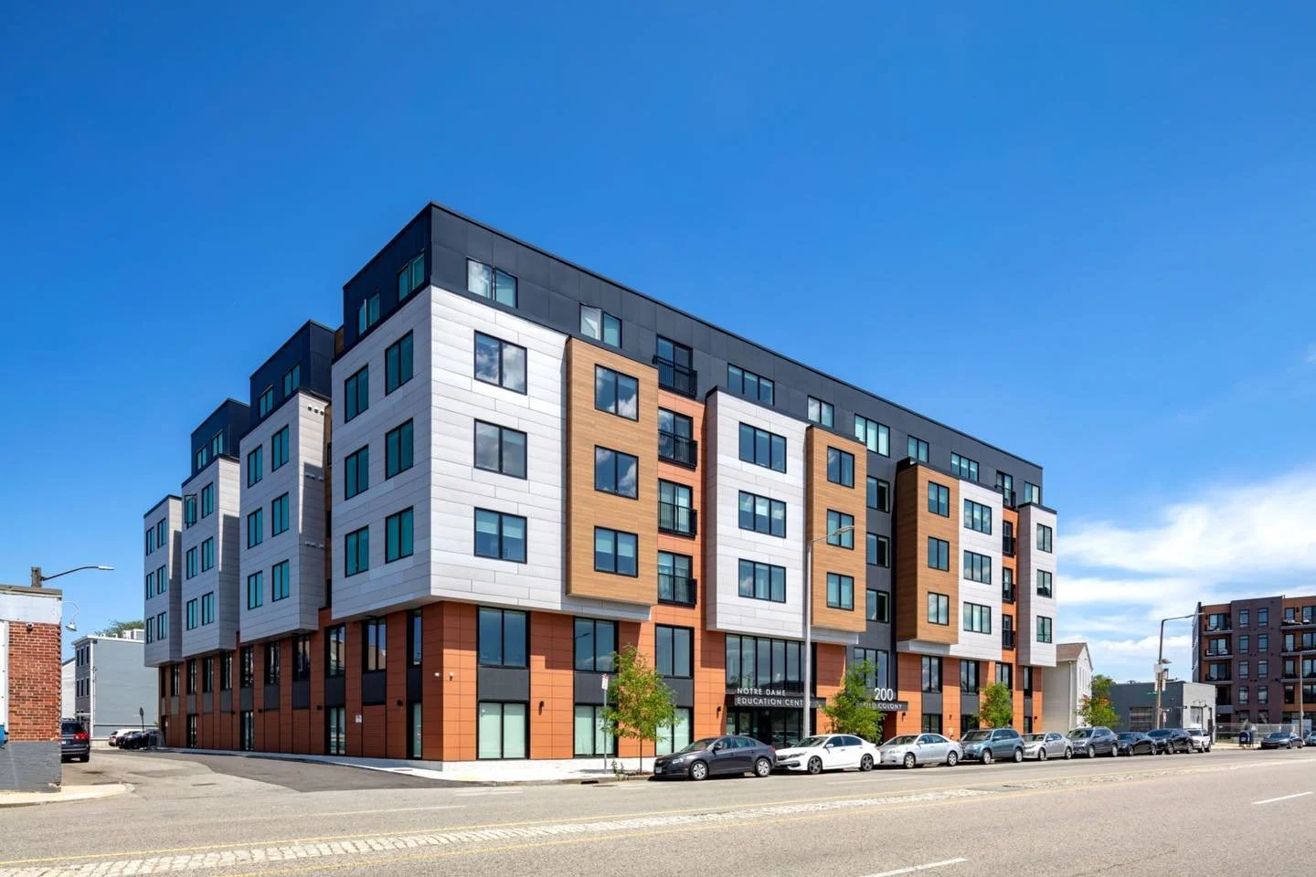 K&Oslash;L Telegrey + Slate | 200 Old Colony Road | Boston MA | @embarcdesign 📸 @zeraphoto 
.
.
#kolfacade #kolusa #facadesx #architect #material #commercialconstruction #builder #facade #architecture #cladding #fibercement #buildingenvelope #design