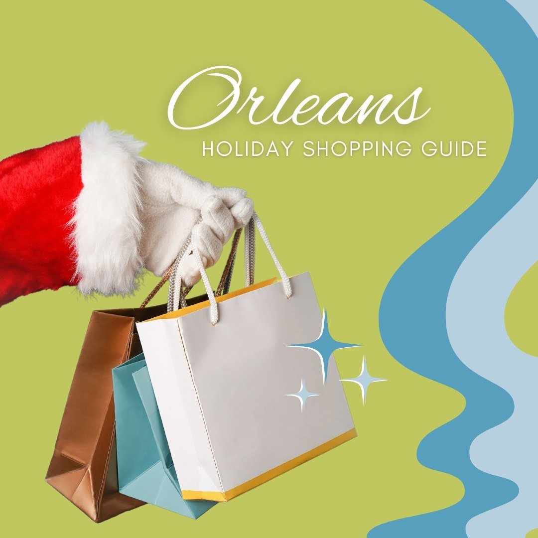 Looking to do some holiday shopping during your stay in Orleans? Check out some of our favorite local shops to make finding the perfect gift a breeze! 🎁