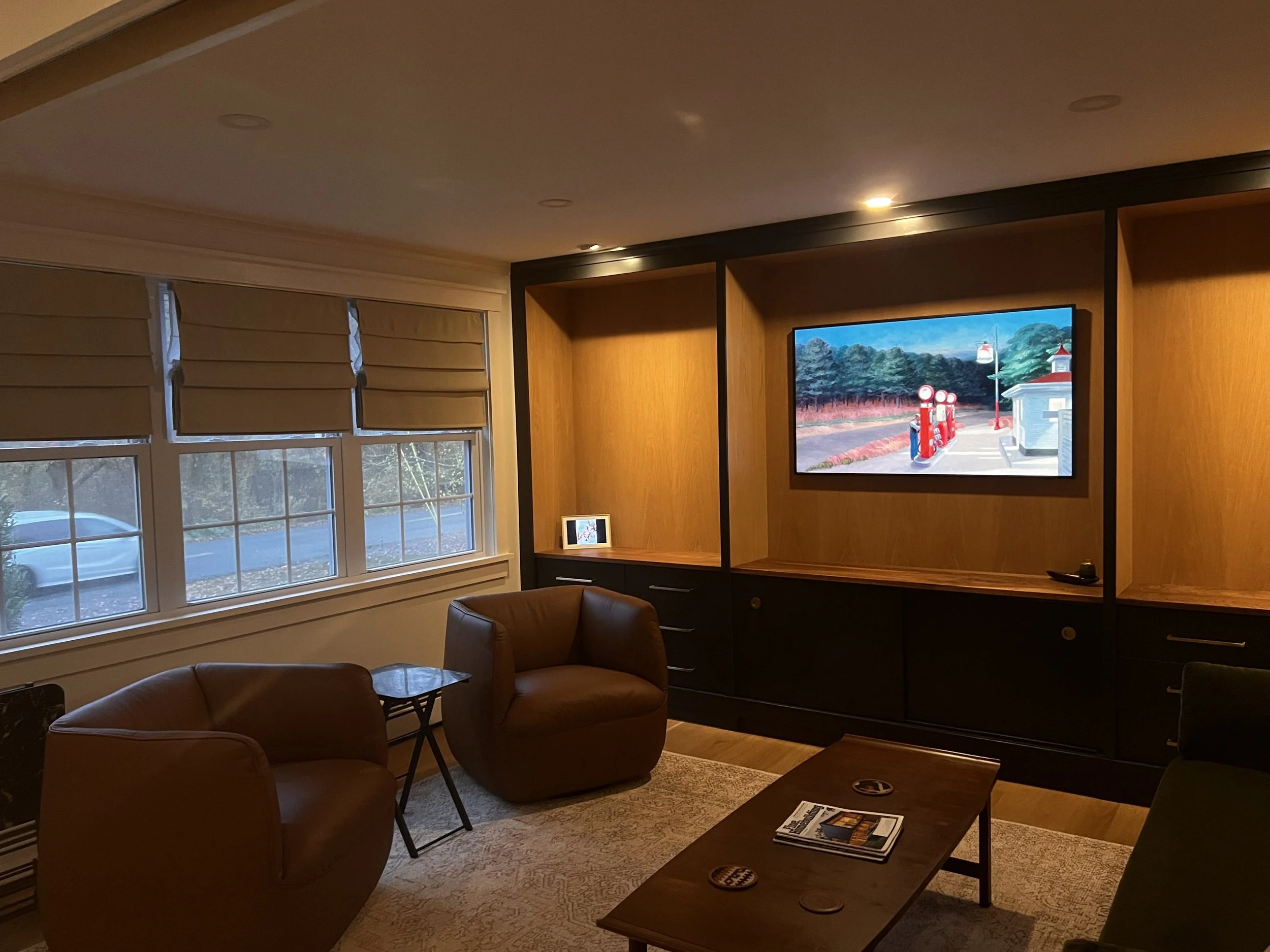 Mid-Century Inspired built-in