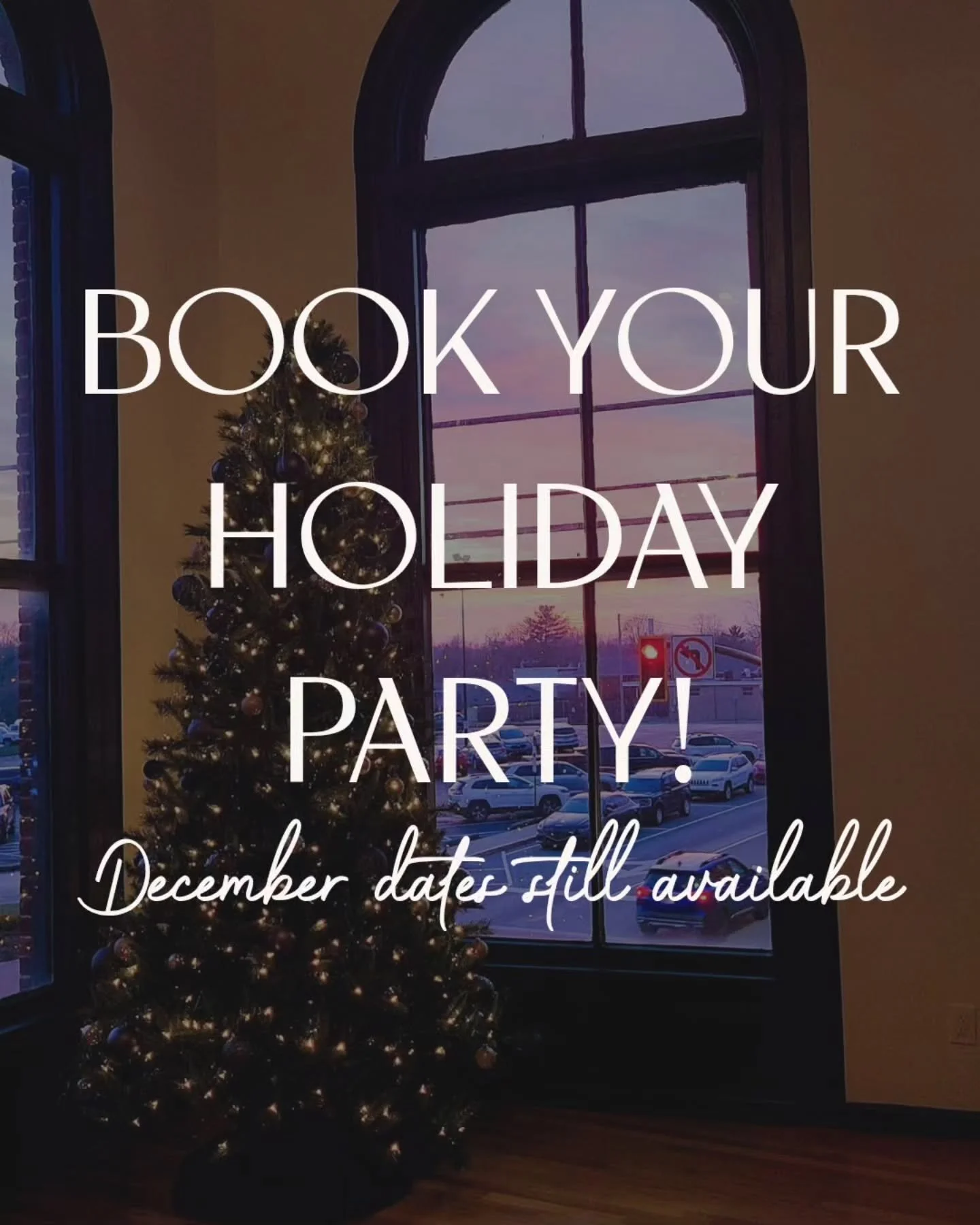 Still need a venue for your holiday celebration?
We have December (and January) dates available and would love to help you host your gathering. 🎄✨

Email us at info@graftonpeekgreenwood.com for available dates and information.

#HolidayParty #Holida