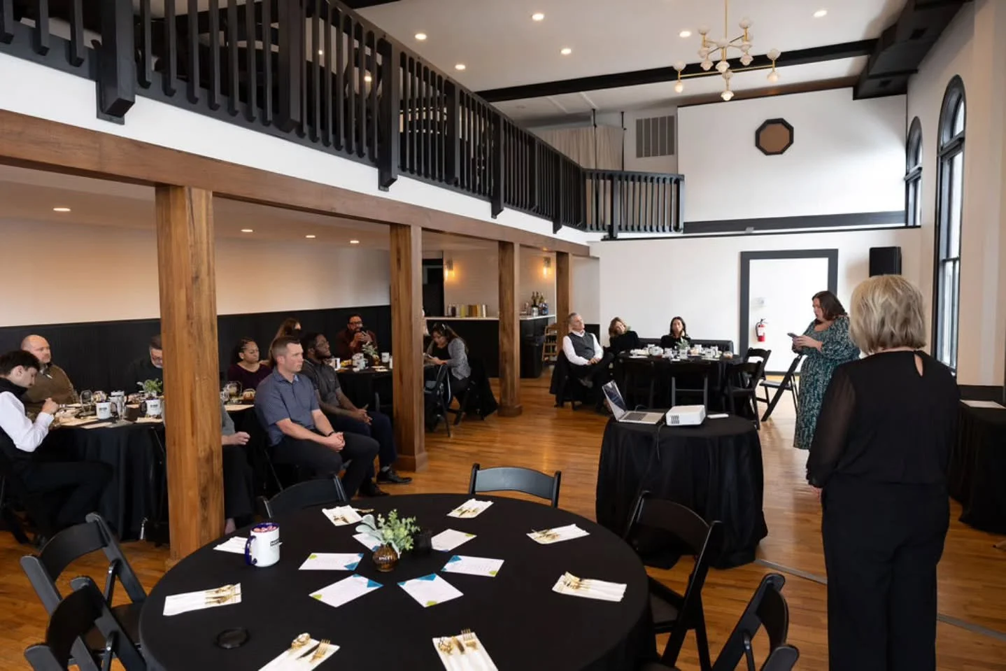 We were so appreciative that @markdietelrealty chose Grafton Peek Social Hall to get their team out of the office for a mid-day celebration and award ceremony! 🎉

It was an honor to host your group as you took time to recognize accomplishments, conn