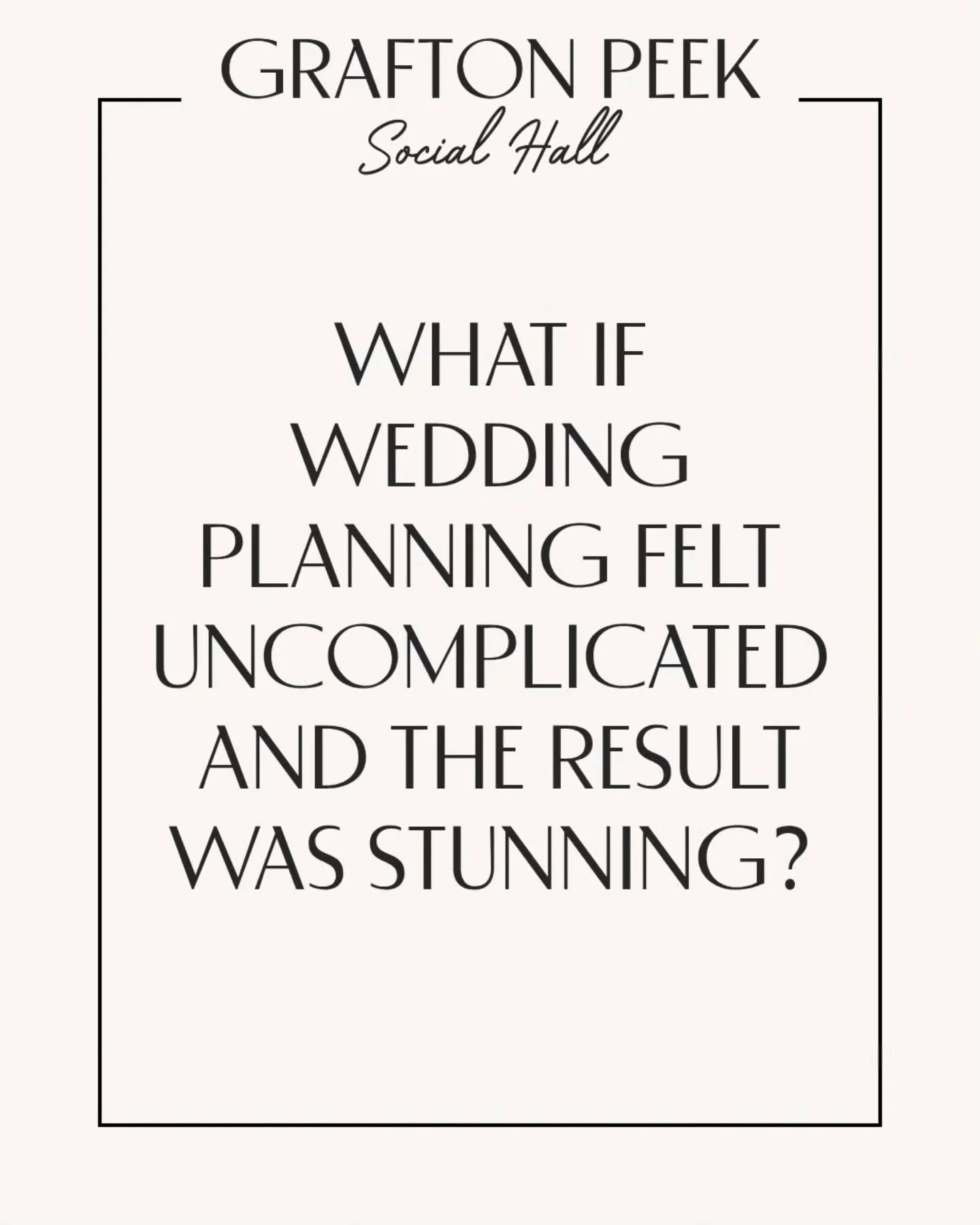 A wedding experience designed with intention and ease.

Our newest inclusive offerings bring together a trusted vendor team and planning process that feels seamless from start to finish.

Now booking. Inquire for more details.

#WeddingPackage #Event