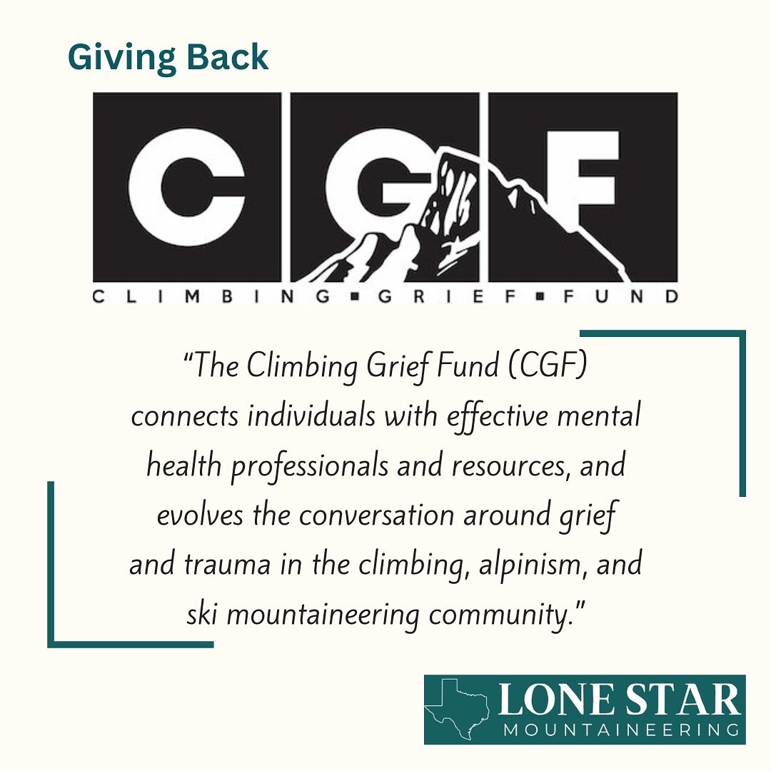 The CGF, through the American Alpine Club, offers wonderful resources and help for those experiencing loss, trauma, or grief in the mountains. Through increased visibility, education, and professional support concerning mental health in climbing, the