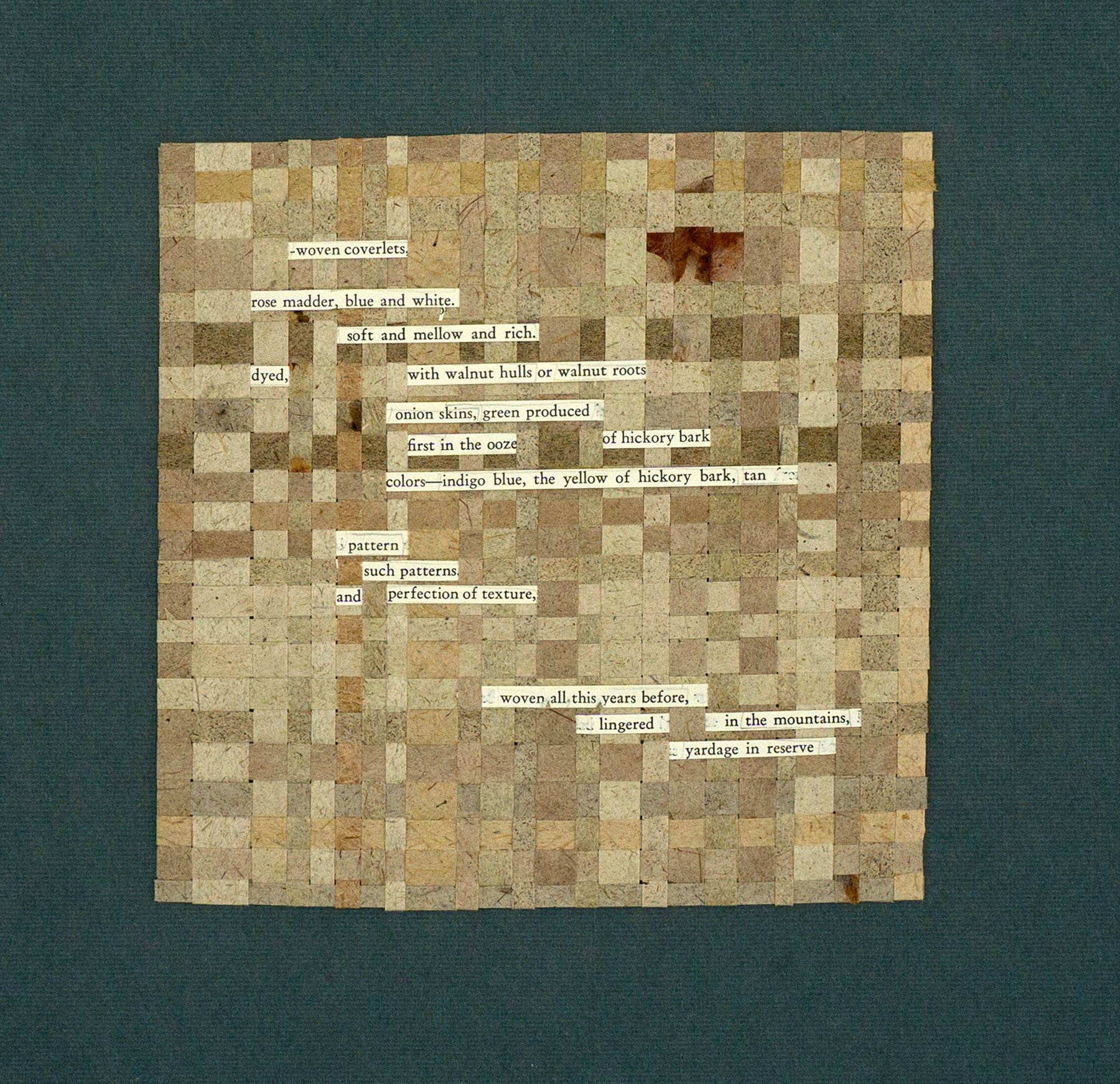 Entwined: Paper Weavings