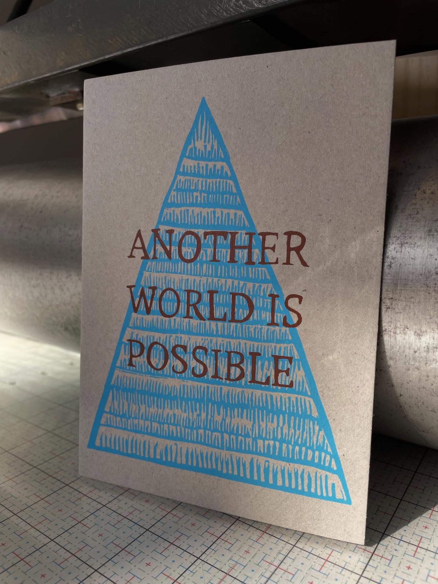 Another world is possible. That&rsquo;s all I got today. #anotherworldispossible #shapechange #wagepeace #nowar