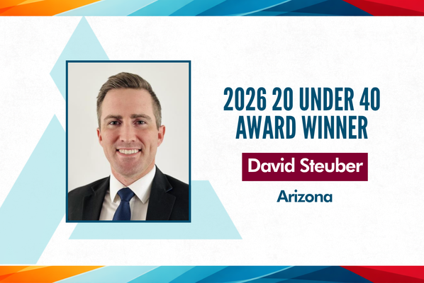NASCA Press Release: David Steuber Announced as 2026 20 Under 40 Award Winner
