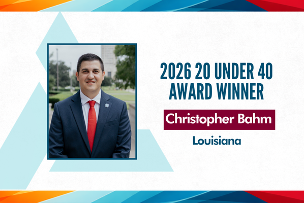 NASCA Press Release: Christopher Bahm Announced as 2026 20 Under 40 Award Winner